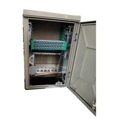 China 96 Core Outdoor Street Cabinet Pole Mounted Optical Cross Connection Cabinet for sale