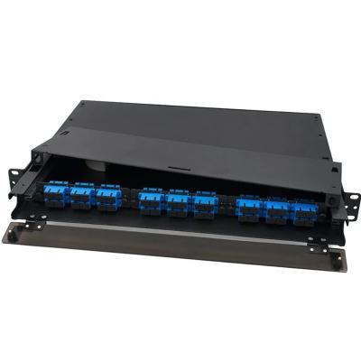 China OS2 MPO MTP Patch Panels UPC Duplex LGX Adapter SC Fiber Patch Panel for sale