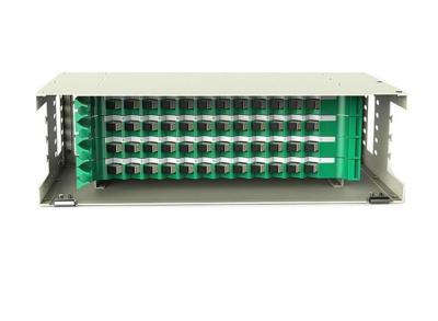 China ODF 48 Port SC Fiber Patch Panel Rack Mount Multimode 48 Core for sale