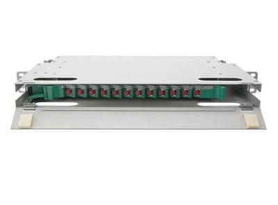 China 12 Core ODF Patch Panel FC 1U Rack Mount Box 19