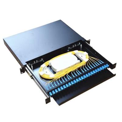 China 24-Port-Glasfaser-Patchpanel zu verkaufen