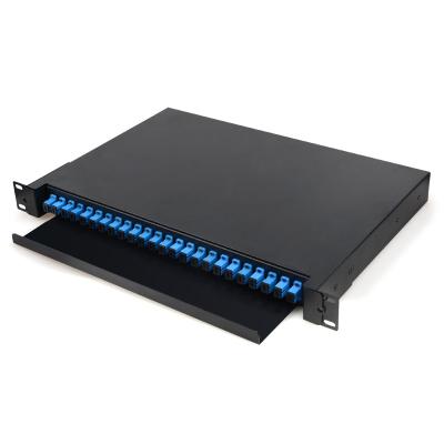 China Ein- oder Multimode-Faseroptik-Patch-Panel zu verkaufen