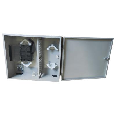 Cina Personalizzazione 72Port 144Core SC/LC/FC/ST 1-door Wall Mount Fiber Enclosure Metal ODF in vendita