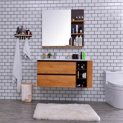 China Factory Modern Simple Design Style Plywood Modern Chinese Bathroom Vanity for sale