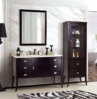 China Europe Style Modern Floor Standing Classic Bathroom Cabinet With Legs for sale