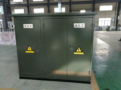 China Modular Box Type Electrical Transformer Substation Three Phase For Schools for sale