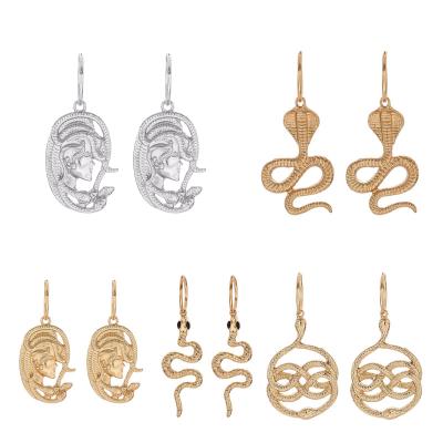 China CLASSIC Fashion Europe Girl Women Gold Plating Ear Drops Jewelry Creative Tasty Earrings for sale