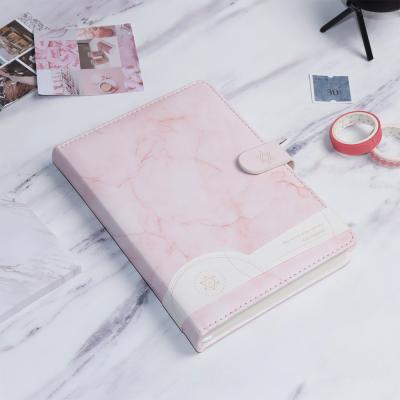 China Magnetic lock to prevent detaching pink weekly daily budget diary custom planner agendas 2021 for sale