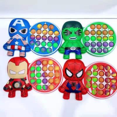 China Environmentally Friendly Toys Four Colors Noise Design Cartoon Decompression Busy Person Toy Choice New for sale