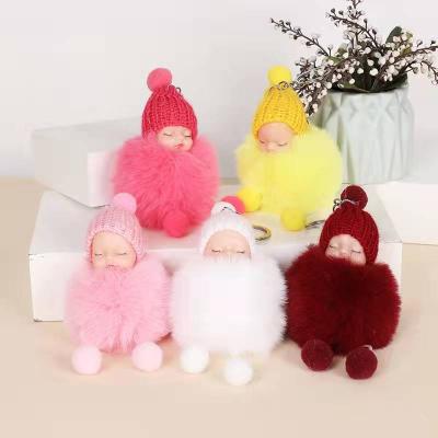 China Fuuny Baby Girl Mini Doll Plush Soft Toy Cute Doll Plush Decorate Gift For Children for sale