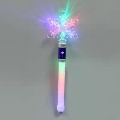 China Safety Snowflake Spinning Magic Wand for Kids in Gift Box, LED Spinning Toy for Girls and Boys, Magic Princess Sensory Toys for sale