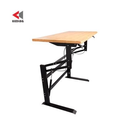 China Modern Smart Lift Table Lift Table Ergonomic Furniture Lift Mechanism Hotel Office Home Office Easy Installation Spine Healthy for sale