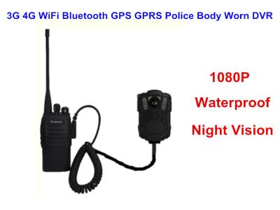 China Wearable IP68 Law Enforcement Body Camera For Security Officers , ABS Material for sale