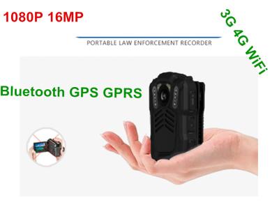 China Battery Operated HD Wifi Body Camera , Police Personal Body Video Camera for sale