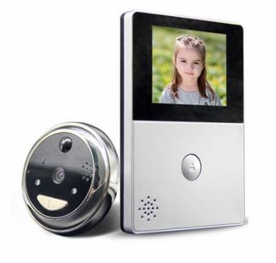 China 2.8 Inch LCD Monitor Peephole Wireless Video Doorbell With RTOS Operating Systems for sale