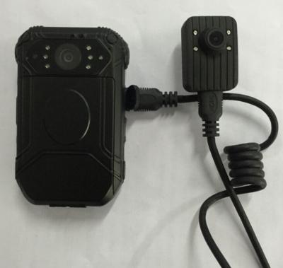 China Cámara espía llevada cuerpo portátil completo de las cámaras de la policía del sistema de seguridad de la prueba HD DVR del tiempo del agua de la grabación de vídeo del wifi de GPS en venta