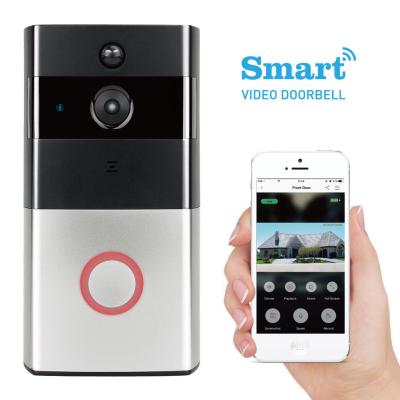 China New design ring wifi wireless hidden camera smart doorbell for sale