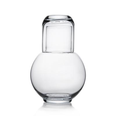 China China Manufacture Transparent Lead Free Crystal High Quality Handblown Carafe Set Te koop