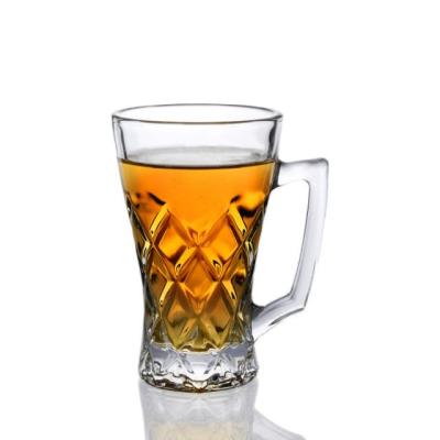 Китай 220ml Classic Pattern Clear Transparent Coffee Mug Tea Glass продается