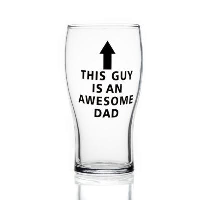 China Lead Free High Quality Crystal Clear Beer Glass Mug Custom Glass Modern Style for sale