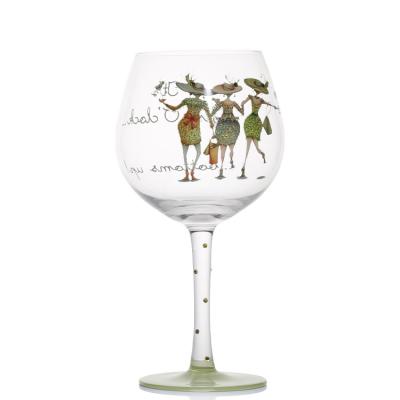 Cina Factory Supplied Top Quality Custom Wine Glass Goblet Wedding Glass Professional personalized popular wine glass in vendita