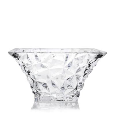 China Hot selling High Quality Clear Ice Cube Collection Transparent Square Bowl zu verkaufen