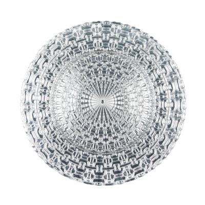 China China High Quality Color Decoration Glass Charger Plate for Dinnerware Te koop