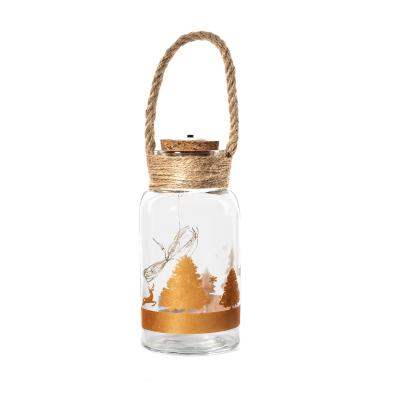 중국 Festival Lighting Decoration Bottle Shape Hanging Ornaments with Light For Children Gifts And Party 판매용