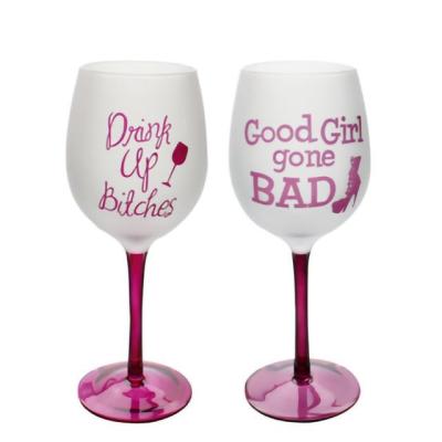 China Best sell Professional custom personalized popular red wine glass for sale