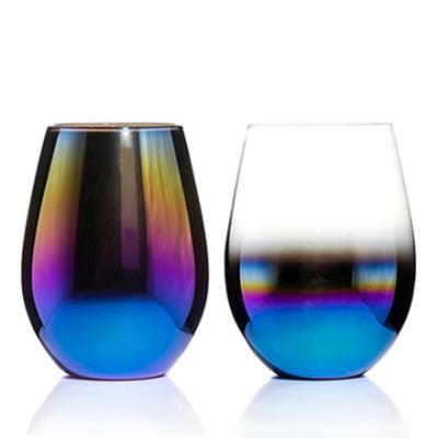 Chine New Design Fashion Plating Lead - Free Crystal Wine Glass Champagne Glass à vendre