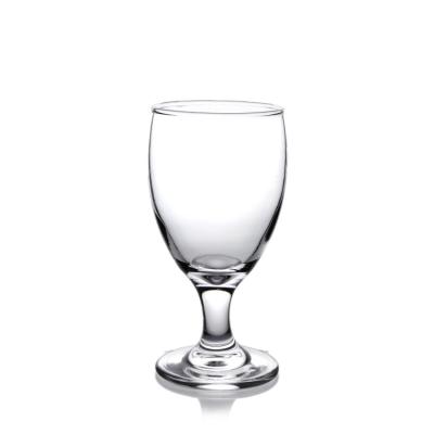 China Vidrios del consumo de vino de Tangson 300ml, Juice Glass With Thick Bottom transparente en venta