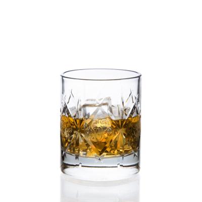 China Tangson Old Fashion Vintage Bourbon Glasses 220ml For Restaurant Whiskey Glass for sale