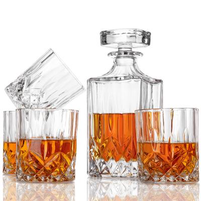 China 660ml van de het Glaswerkbourbon van het karafhuis het Glas Vastgestelde Vakman For Bar Te koop