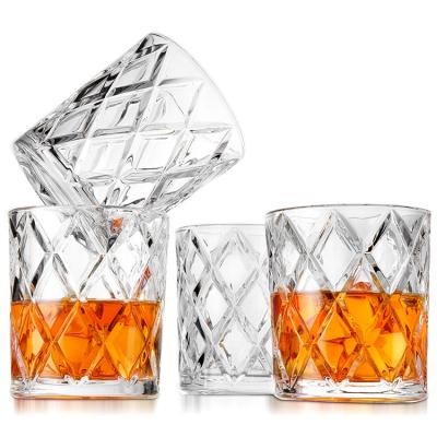 China 9,5 Unze 280ml Bourbon, das Glas-bleifreien modernen Luxus schmeckt zu verkaufen