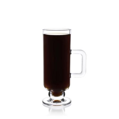 China Modern Single Wall Coffee Glass Mug , 250ml Coffee Cup Modern Commercial for sale