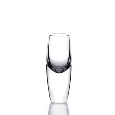 Chine Verres à boire bas lourds de tir, espace libre du verre à liqueur 1.3oz de tequila pour la barre à vendre