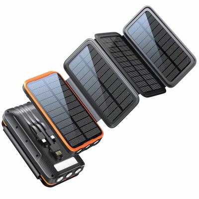 China Mah Solar Powerbank Power Charger 20000 Multifunctional Fast Charging Support Charging Power Bank Wireless Station Customization For Outdoor for sale