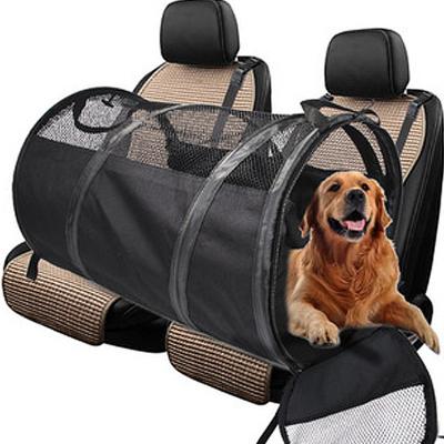 China Car Viable Bag Carrier Collapsible Pet 1pc Travel Outside Gary Large Tent Breathable Waterproof Black For Dogs Cats for sale