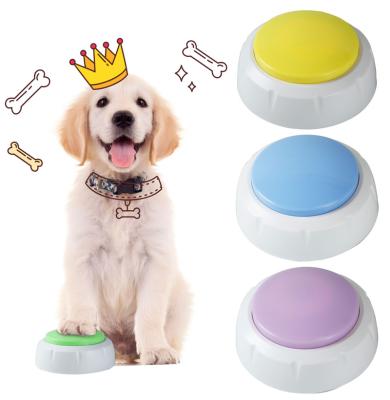 China Plastic Pet Interactive Training Recordable Talking Button Personalized Answer Recordable Ringtones for sale