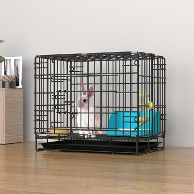 China Breathable Indoor Special Large Size Automatic Fertilizer Guinea Pig Cage Rabbit Pet Rabbit Nest Rabbit Cleaning Cage for sale