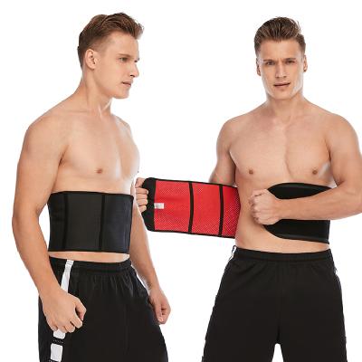 China 1038 Viable Men's Waist Trimmer Latex Waist Trainer Support Adjustable Fitness Back Workout Support Men's Shapers for sale