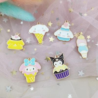 China New Fashion Cute DIY Handmade Babies Cute Cartoon Kawaii Handmade Earrings in Zinc Alloy Jewelry for sale