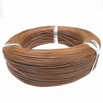 China High Quality Electrical Connection UL1007 UL1007 PVC Insulated Flexible Copper Wire Cable Brown Color for sale