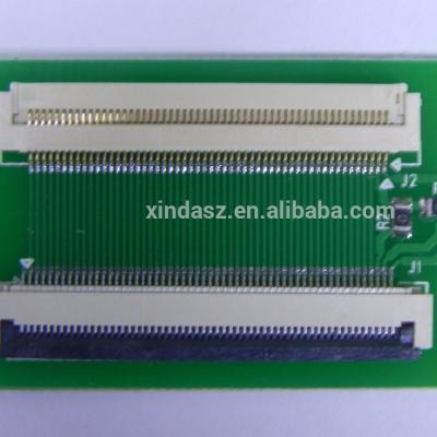 China New 100% original 54pin to 56pin pitch extension adapter plate ffc fpc converter board 0.5mm 50*25mm for sale