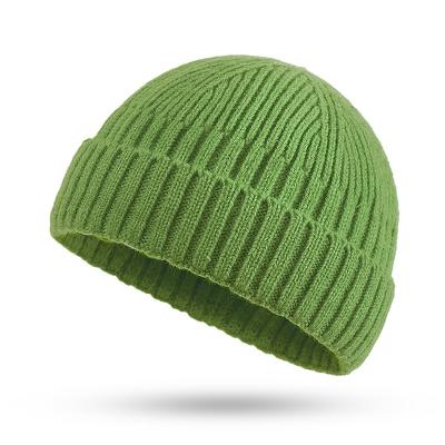 China COMMON multiple colors high quality designer ny simple custom knit beanies unisex for sale