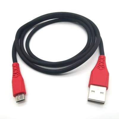 China 4feet 1.2M Jacket 2.4A USB Cable 2.4A USB Charging Soft Type Flexible Liquid Silicone USB C Data Sync New Design Silicone USB Cable for sale