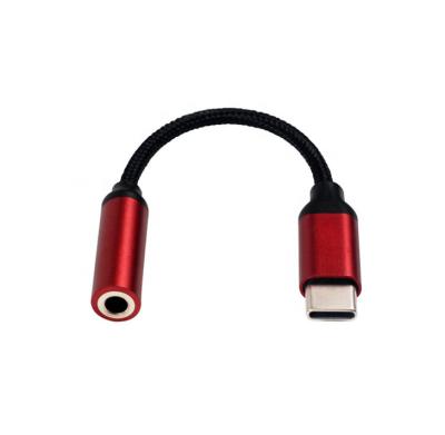 China Car USB Type C to AUX Male. 3.5mm Audio Jack Adapter USB C to 3.5mm Earphone Car Speaker Stereo Audio Cable for sale