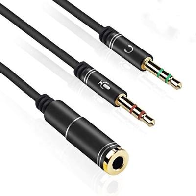 China COMPUTER 3.5MM male 2 to aux earphone. Female Headphone Splitter Cable3.5MM Y Splitter Mic Audio Cable for sale