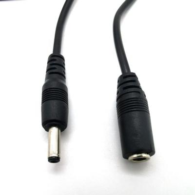 China Video Game Player DC Male To Female 3.5 x1.35 Extension Power Cable for sale