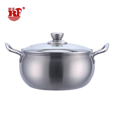 China 2021 new style stanless steel pot sustainable cooking household ware / kitchenware for sale